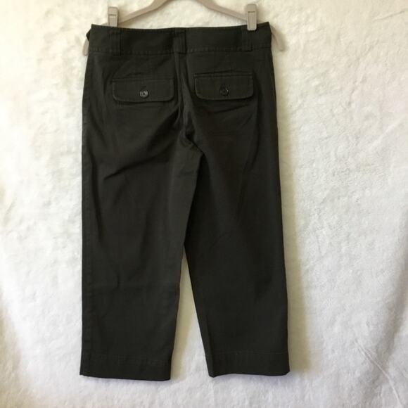 Ann Taylor Dark Brown Cropped Pants - Picture 6 of 10